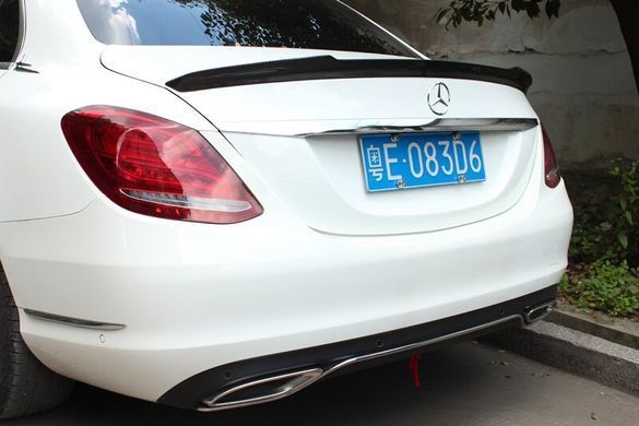 Спойлер Mercedes W205 стиль M4 (ABS-пластик)