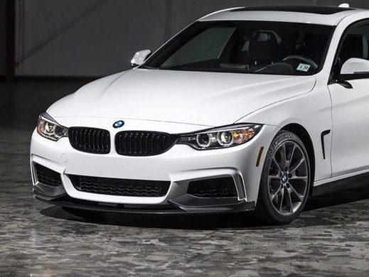 Накладка переднього бампера BMW F32 F33 F36 M-Permormance під карбон