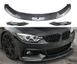 Накладка переднього бампера BMW F32 F33 F36 M-Permormance під карбон