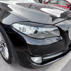 Реснички (бровки) BMW 5 F10 под покраску ABS-пластик (10-13 г.в.)
