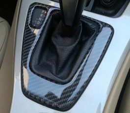 Накладка панелі перемикання передач BMW E90 / E92 / E93 карбон