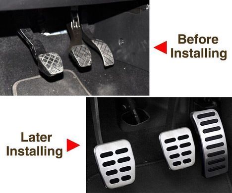 Накладки на педали Audi Seat Skoda Volkswagen (механика)