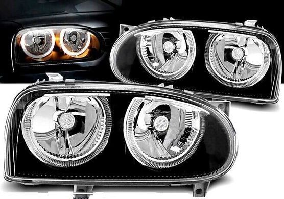 Оптика передняя, фары на VW Golf 3