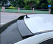 Спойлер козирок на Mercedes-Benz C-class W204 чорний глянсовий ABS-пластик