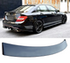 Спойлер козирок на Mercedes-Benz C-class W204 чорний глянсовий ABS-пластик