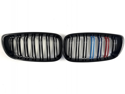 Решітка радіатора BMW 3 GT F34 в стилі М3 (M-color) чорна глянсова