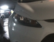 Накладки на фары, реснички Ford Fiesta MK6 черный глянец ABS-пластик (08-12 г.в.)