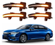 Светодиодные указатели поворотов Honda Accord X дымчатые