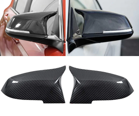 Накладки зеркал BMW F10 / F11 / F18 под карбон (14-16 г.в.)