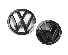 Комплект эмблем фольксваген для VW Golf MK7, под карбон