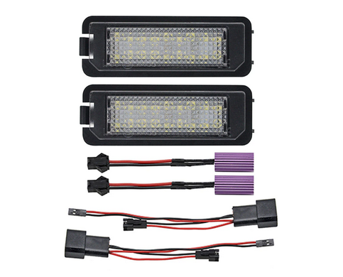 Подсветка номера (LED) VW Golf 4 5 6 7/ Passat B6 B7 CC / Amarok / Arteon / New Beetle