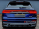 Накладки (диффузоры) заднего бампера Audi Q8 S-line (18-23)