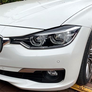 Накладки на фары, реснички BMW 4 F32 / F33 / F36 под покраску ABS-пластик