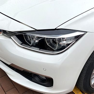 Накладки на фары, реснички BMW 4 F32 / F33 / F36 под покраску ABS-пластик