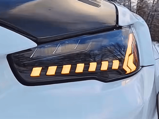 Оптика передня, фари на Mitsubishi Lancer (2008-2016) з DRL