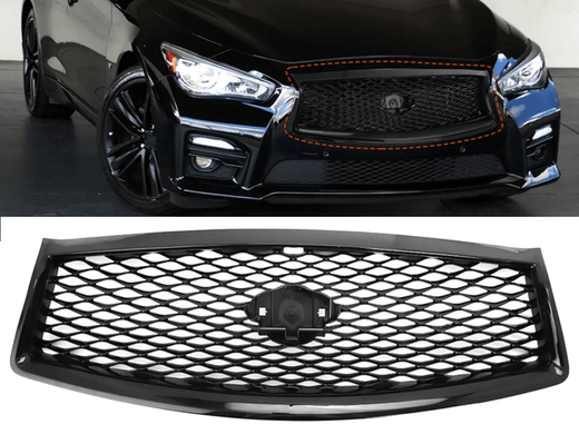 Решетка радиатора без значка Infiniti Q50 Q50S (2014-2017)