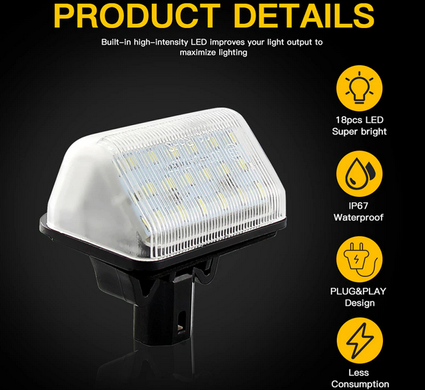Підсвітка номера (LED) Mazda 6 / CX-5 / CX-7